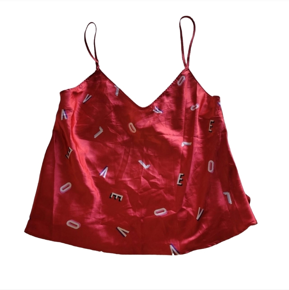 VICTORIA'S SECRET | women's satin cami top | size M